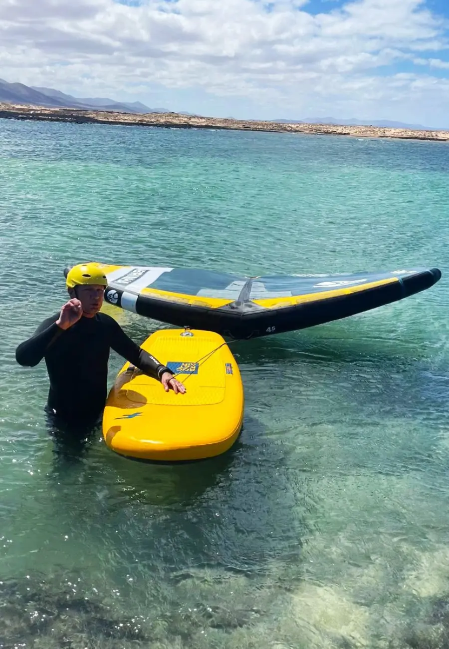 Wingfoil Lessons in Fuerteventura