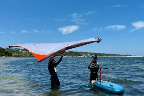 lesson in wingfoiling fuerte